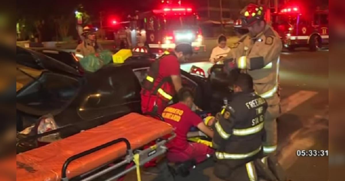 Una persona resultó herida tras el choque de dos autos en San Isidro ...