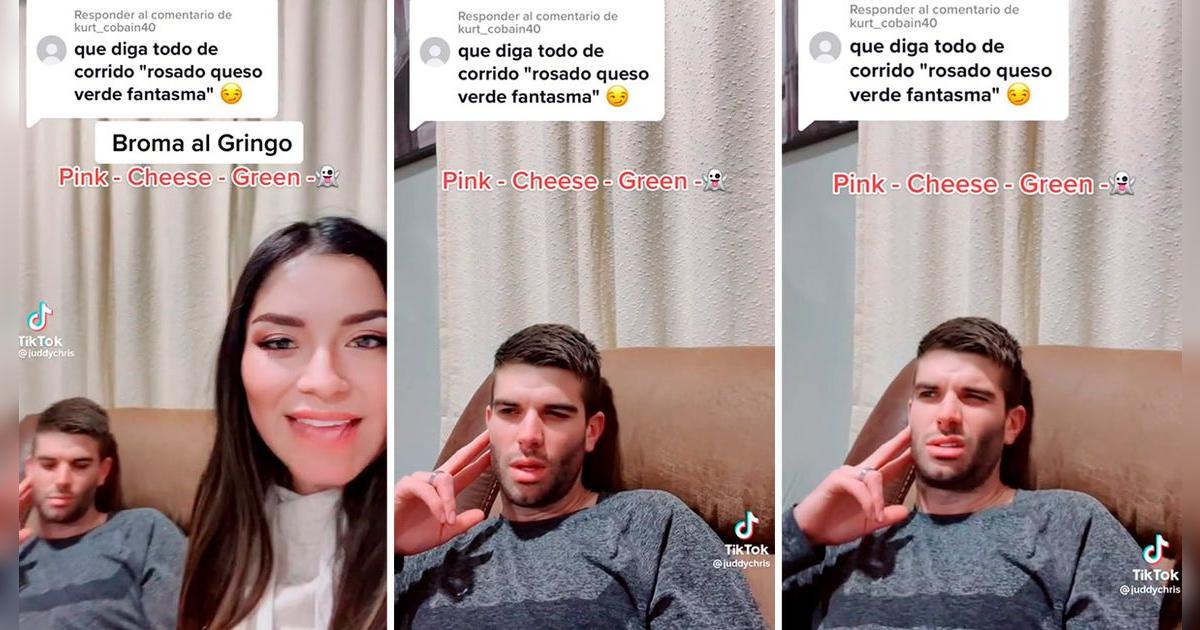 TikTok “Pink cheese green ghost” joven latina ‘trolea’ a su pareja