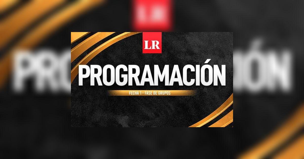 Copa Libertadores 2023, En Vivo, fecha 1: programación, horarios y