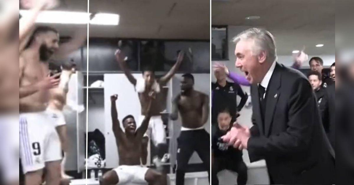 Real Madrid: La viral reacción de los jugadores del Madrid cuando Carlo ...