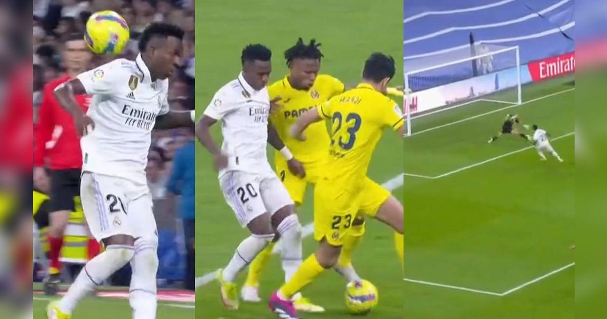 Gol de Vinicius | Junior Real Madrid vs. Villarreal: el brasileño la ...