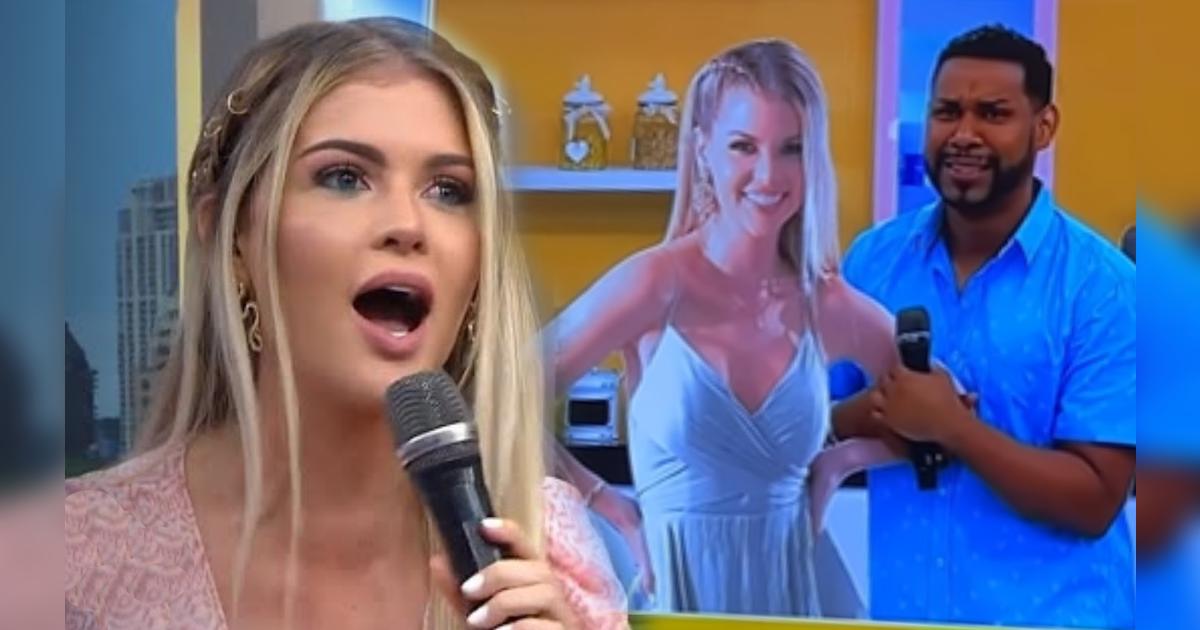 Brunella Horna reaparece en redes y se burla de figura de cartón que la ...