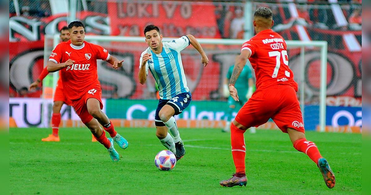 Cómo salió Racing vs Independiente hoy por la Liga Profesional de