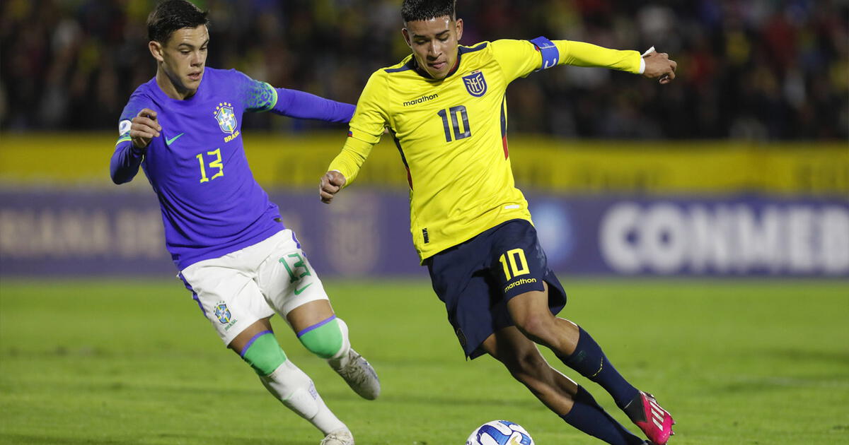 ¿A qué Ecuador vs Brasil sub17 por el Sudamericano sub17 vía DirecTV