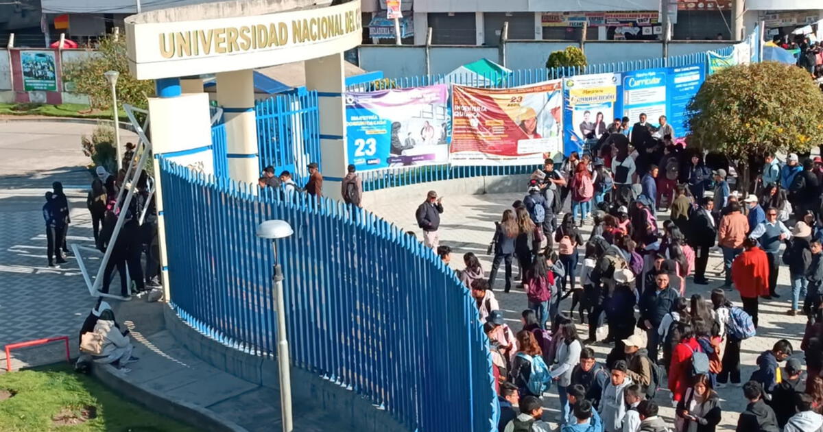 Huancayo | Estudiantes Toman Sede De La Universidad Nacional Del Centro ...