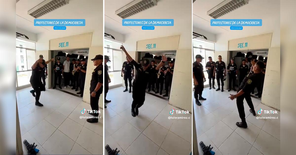 TikTok | Viral | Alumnos de escuela de la PNP se baten en duelo de ...