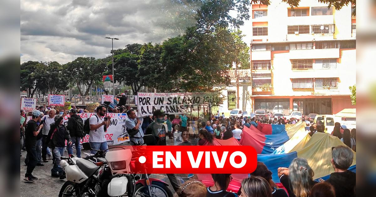 Protestas HOY por el Día del Trabajador en Venezuela EN VIVO: sigue ...