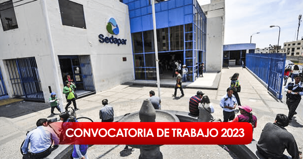 Convocatoria de trabajo en Arequipa vacantes en Sedapar para operarios