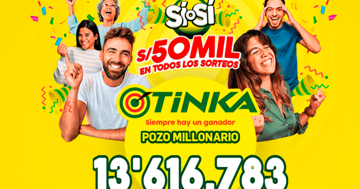 La Tinka Resultados Y Números Ganadores: Revisa El Sorteo Y Conoce Cuál ...