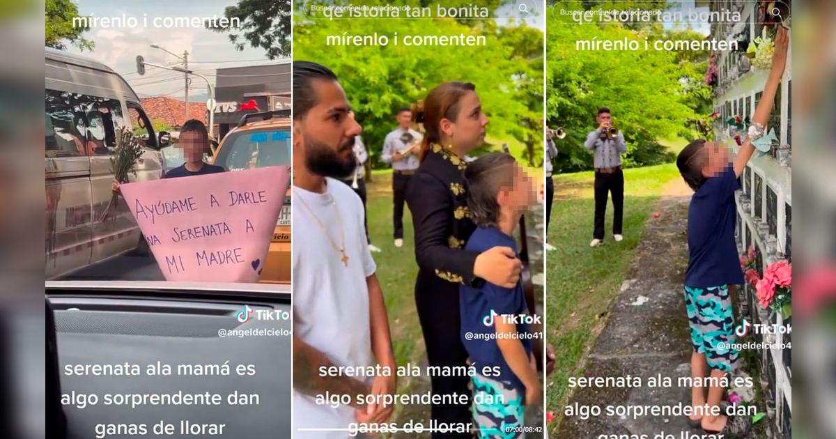 TikTok viral Niño pide ayuda para llevarle serenata a su mamá en su