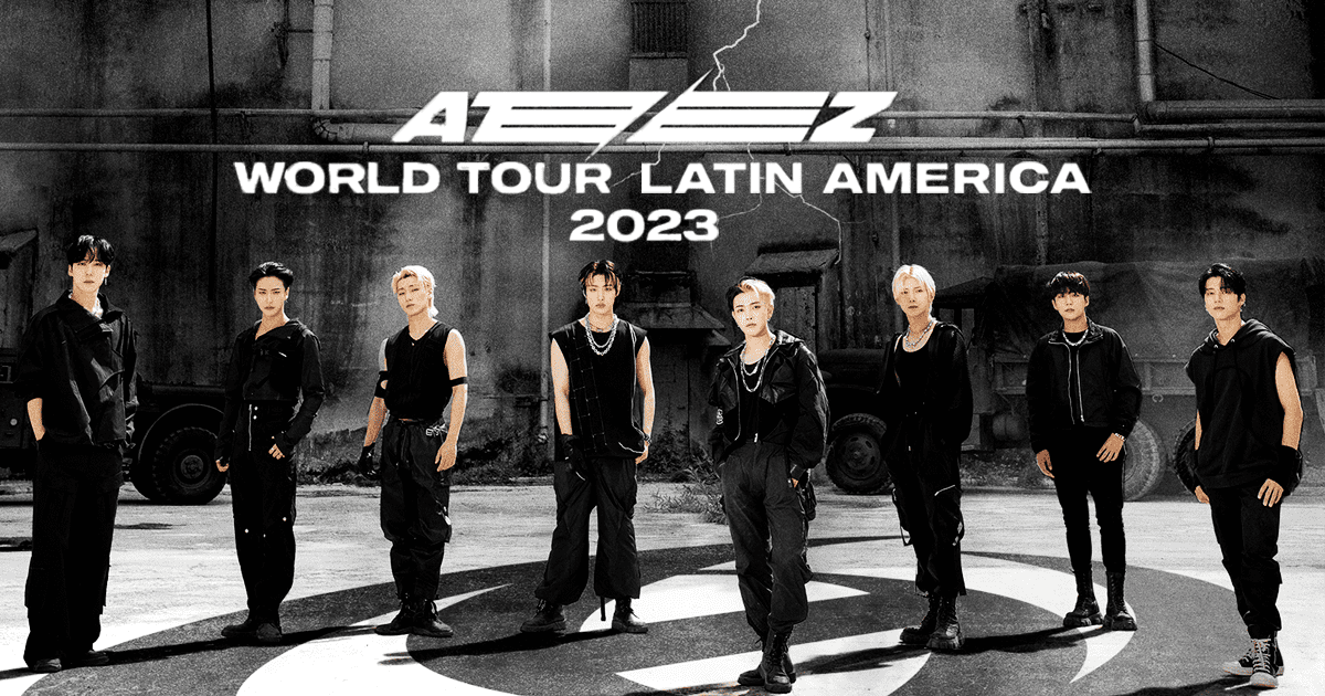 ATEEZ, GIRA en Latinoamérica tour 2023 en qué países serán los