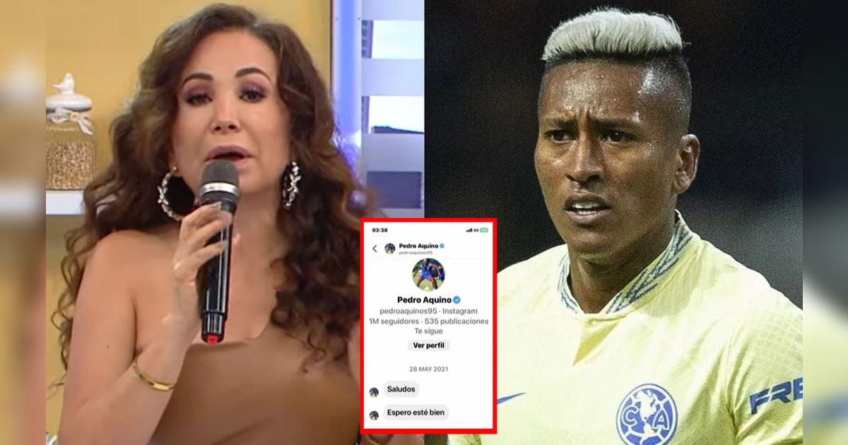 Janet Barboza revela que Pedro Aquino también le escribió: “Yo no sabía