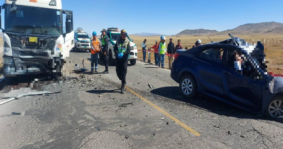 Arequipa Accidente De Tr Nsito Deja Muertos En Carretera Arequipa Puno Juliaca Lrsd Ntb