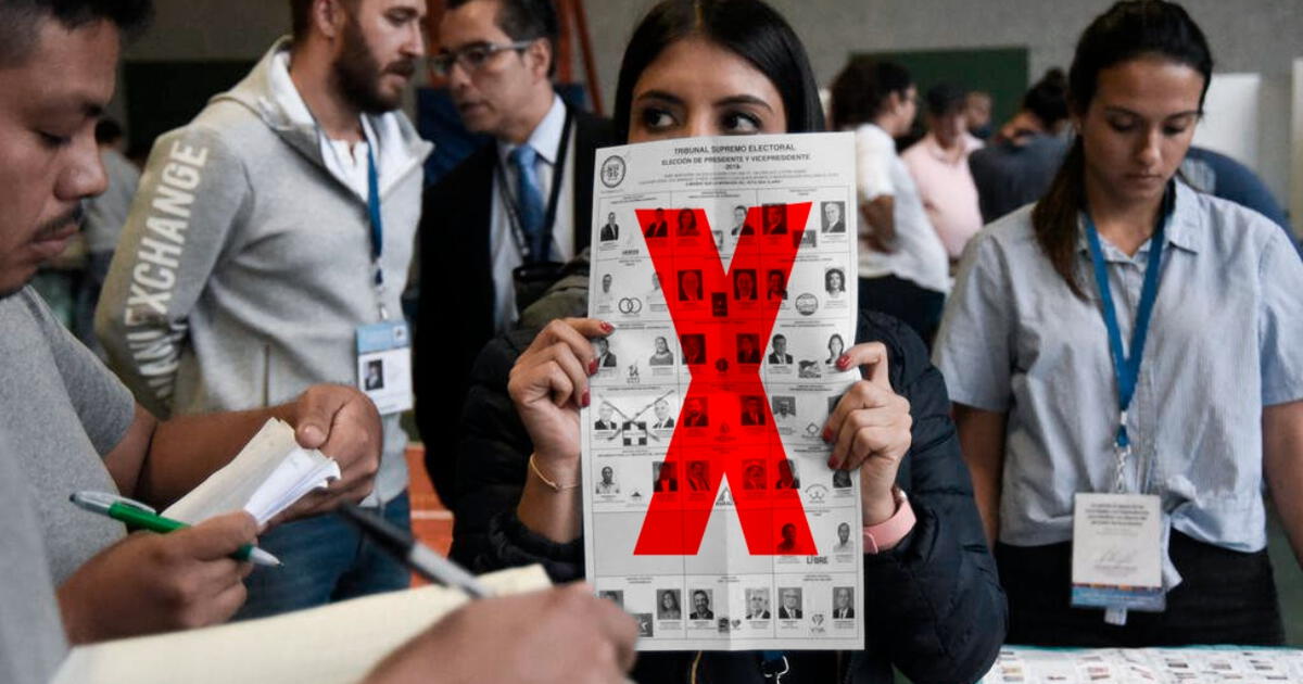 Voto nulo en Guatemala 2023 quiénes lo promueven y sus implicaciones