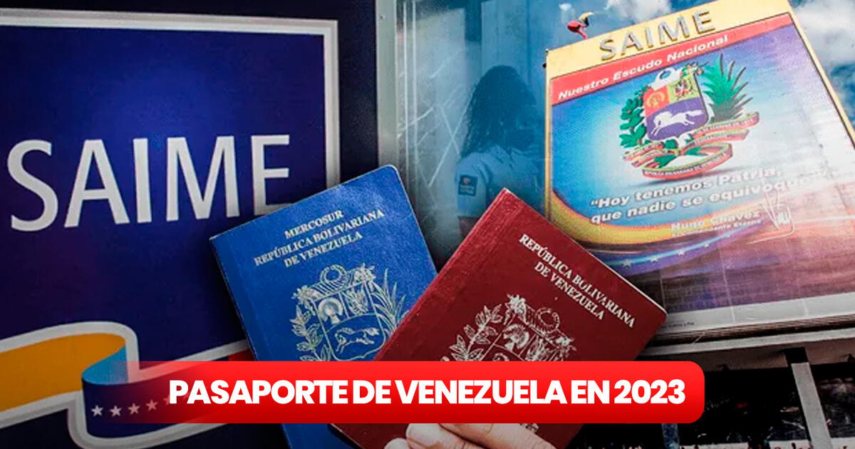Requisitos y tiempo de entrega para sacar el pasaporte de Venezuela