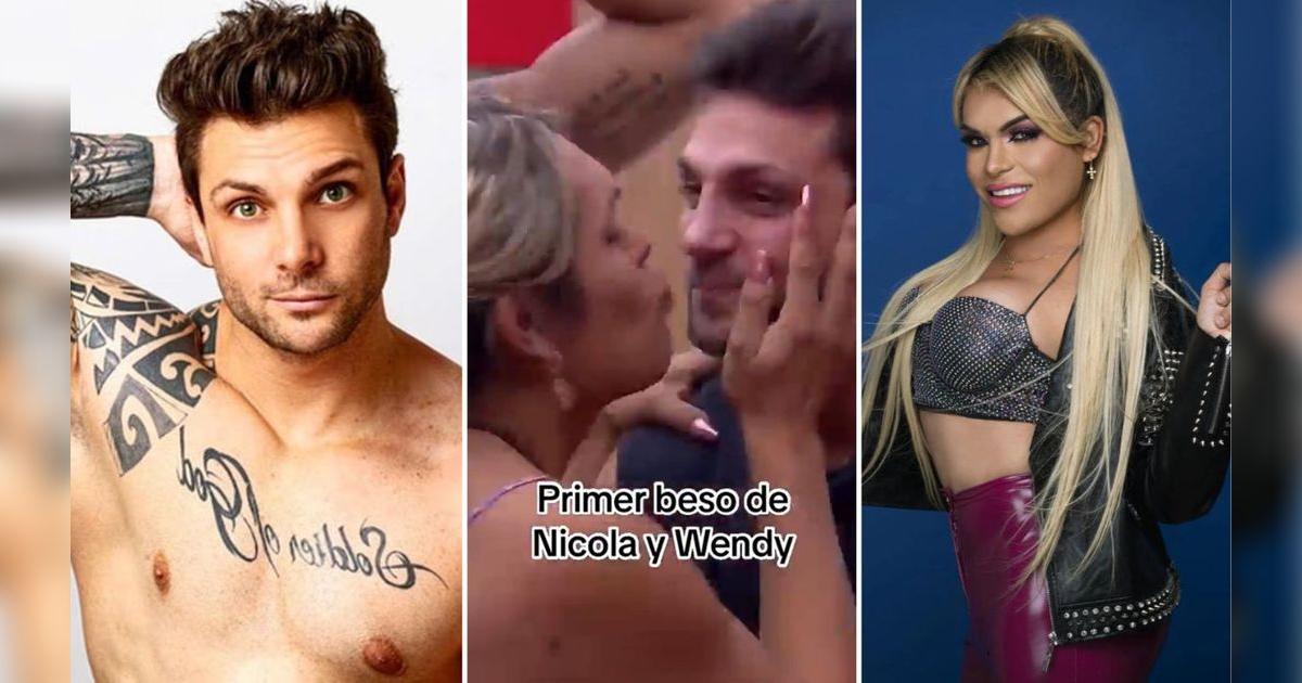 "La casa de los famosos": Nicola Porcella y Wendy Guevara se dieron su