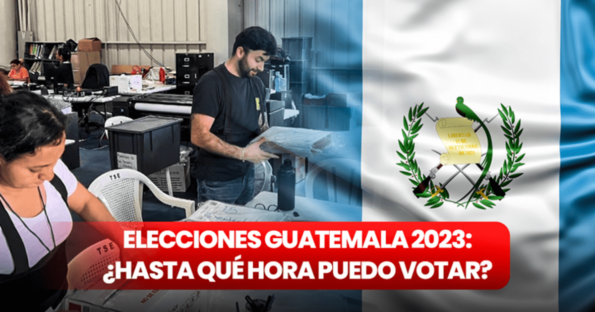 ¿Dónde me toca votar y hasta qué hora puedo votar elecciones 2023