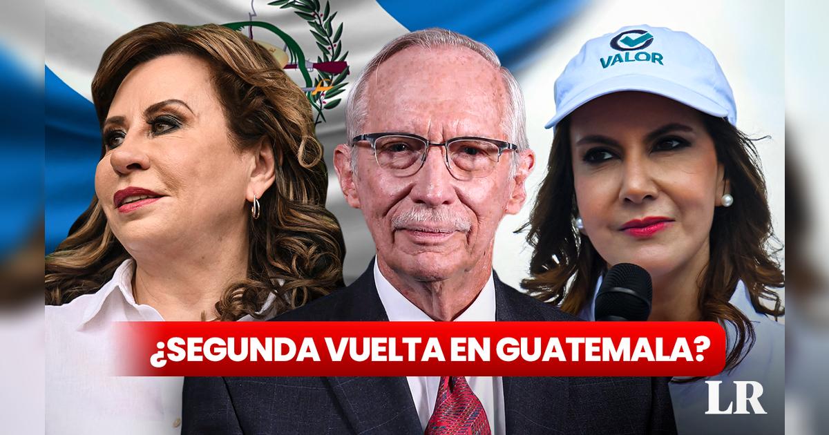 Elecciones Guatemala 2023 ¿cuándo y cómo sería una segunda vuelta?