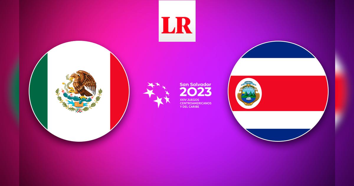 México vs. Costa Rica por los Juegos Centroamericanos 2023 México gana