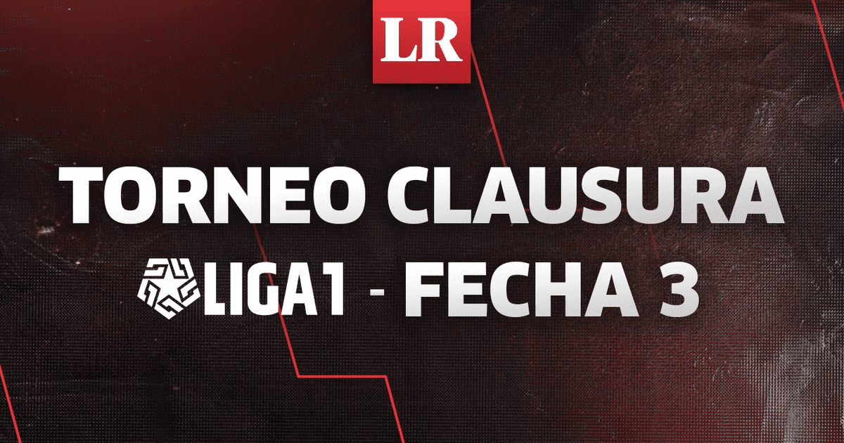 Liga 1 2023 EN VIVO: Programación, Horarios Y Canales Por Fecha 3 De ...