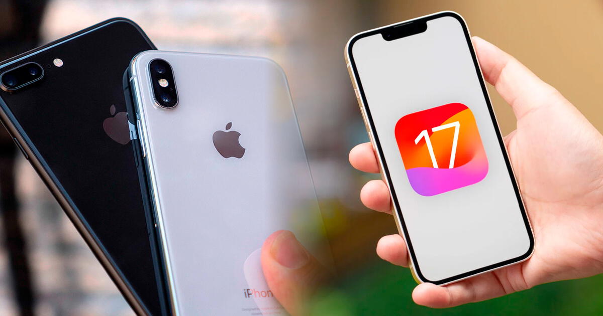 Modelos de iPhone que no se actualizarán a iOS 17 y que ya no