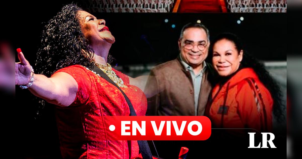 Eva Ayllón, concert for 50 years in San Marcos LIVE TODAY meet the