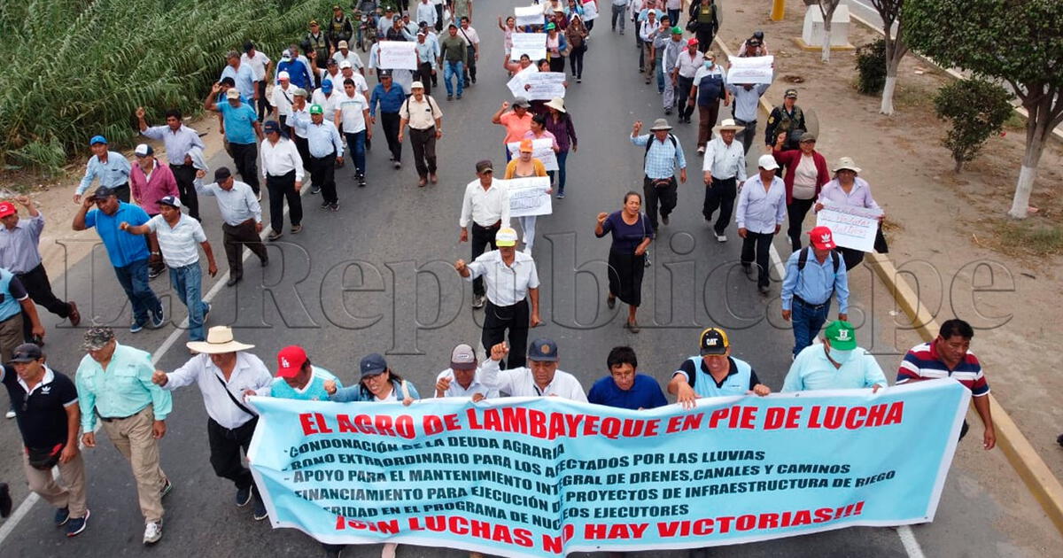 Protestas En Perú Agricultores De Lambayeque Inician Protesta En Contra De Dina Boluarte 5136