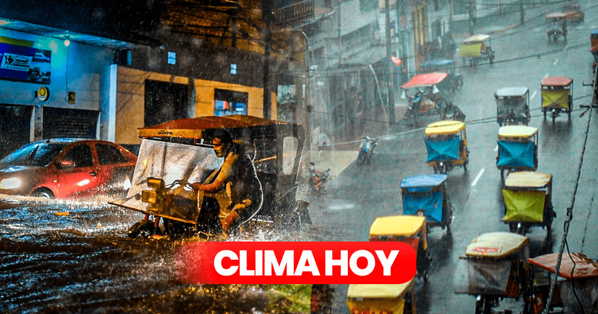 Clima En Iquitos Pronóstico De Lluvias Para Hoy 20 De Julio Senamhi Precipitaciones En Perú 1431