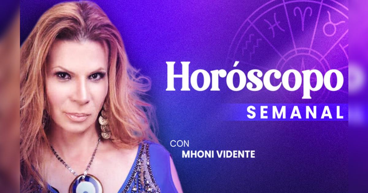 Horóscopo Mhoni | Horóscopo semanal de Mhoni Vidente: ¿cómo te irá en ...