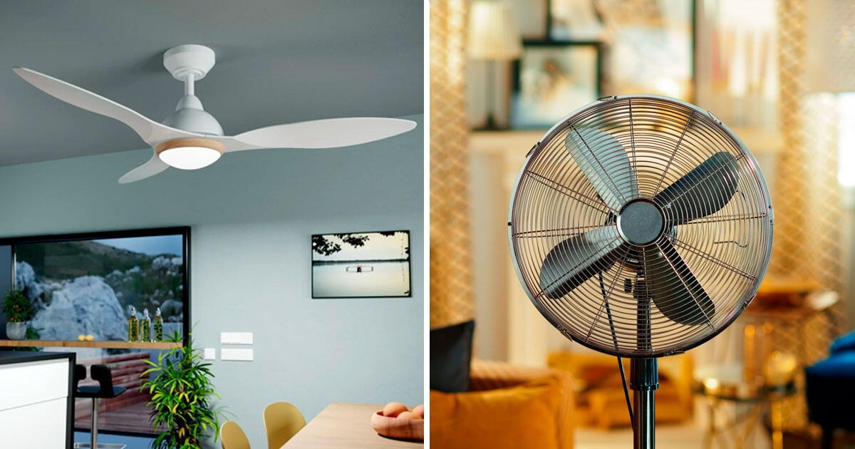 Refresca tu hogar con los ventiladores de techo silenciosos y económicos