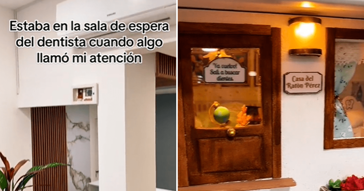 TikTok viral, ¡Increíble! Va al dentista y se encuentra con la casita del  Ratón Pérez: “Sabía que existía”, Video viral