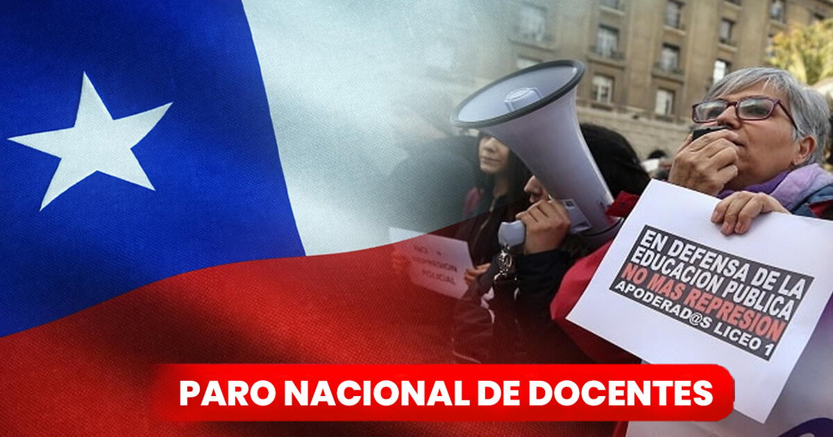 Paro Nacional de Docentes en Chile ¿cuándo sería la segunda marcha y