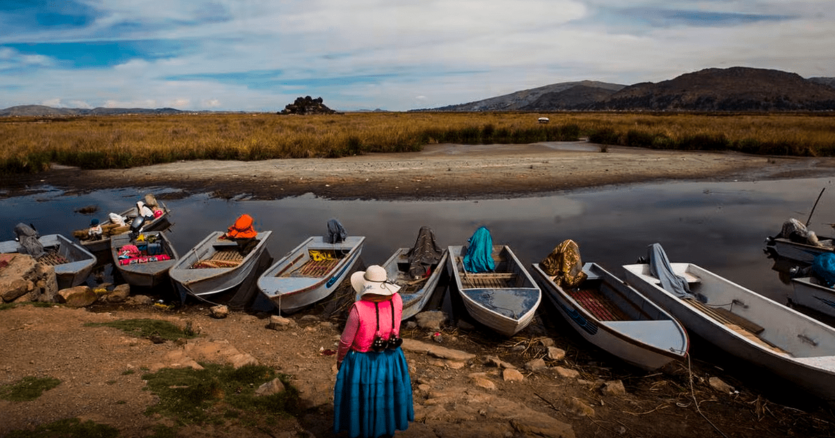 Alerta Por Sequ A Extrema Del Lago Titicaca En Bolivia Situaci N Podr A Alcanzar Niveles