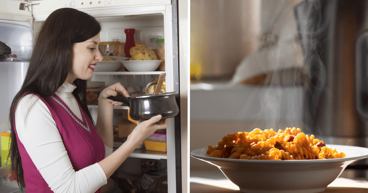 Por qué no deberías dejar enfriar los alimentos calientes fuera de la nevera  antes de guardarlos?