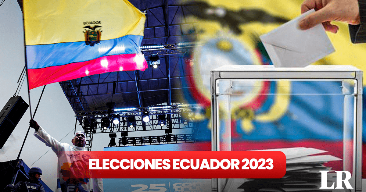 Elecciones Ecuador 2023 EN VIVO cuándo es, dónde votar, candidatos y