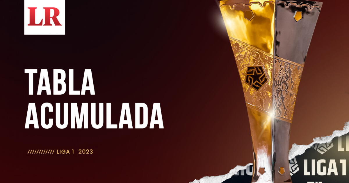 Tabla Acumulada, Liga 1 2023, Actualizada, En Vivo en qué posición