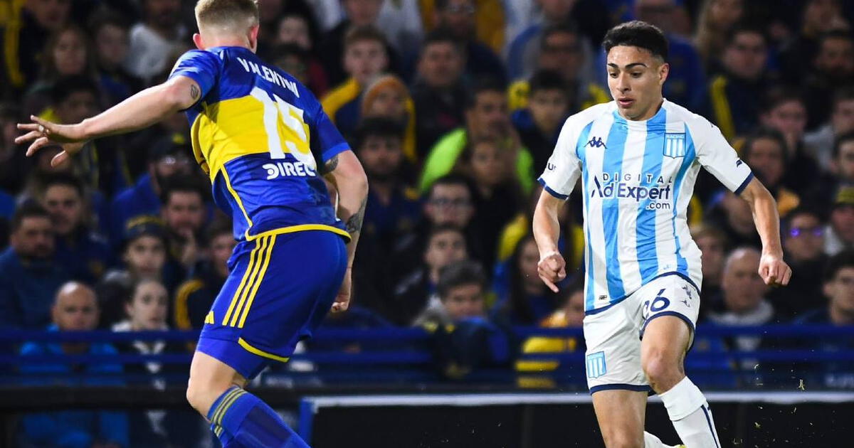 Cómo quedó Racing Club empató 0 0 con Boca Juniors por la ida de los