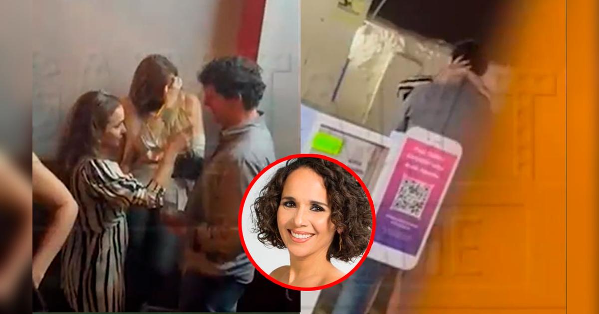 Érika Villalobos AMPAY: esposa de Aldo Miyashiro es vista besando a