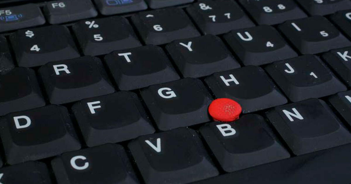 ¿Para qué sirve el botón rojo que algunas laptops tienen en el centro ...