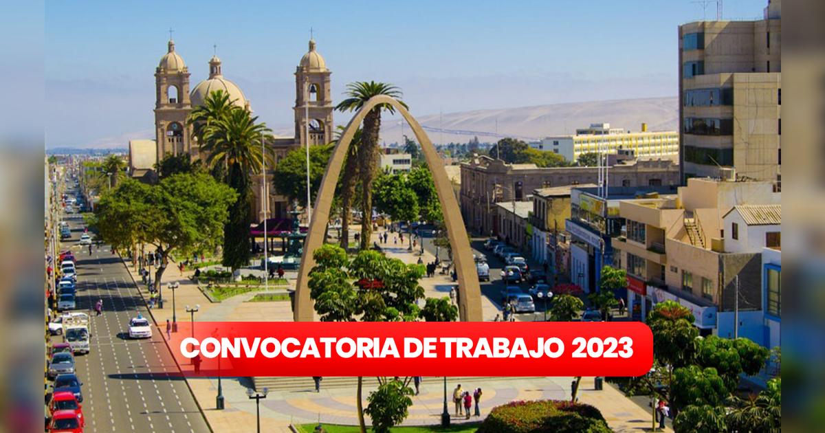 Convocatoria de trabajo en Tacna municipios ofrecen empleos con