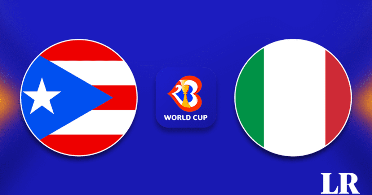 Puerto Rico vs.  Italy LIVE: what time and where to watch the game for the 2023 Basketball World Cup?  |  basketball world cup games today |  results of the basketball world cup 2023 |  when does Puerto Rico play in the basketball world cup |  LRTMD |  sports