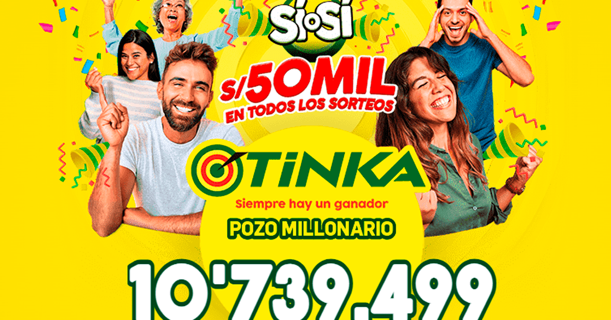 La Tinka Resultados EN VIVO Del Sorteo Del 3 De Setiembre De 2023 ...