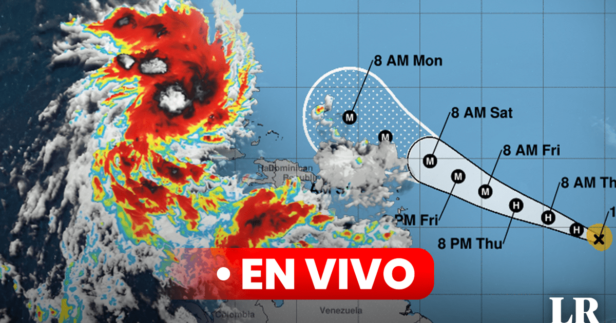 Huracán Lee, Tormenta tropical Lee EN VIVO: trayectoria del poderoso  ciclón que asciende a categoría 4 y se acerca al Caribe, Tormenta tropical  Lee HOY, últimas noticias