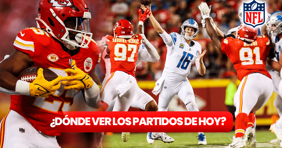 Saints vs Chiefs: hora y dónde ver juego de la NFL hoy 2023