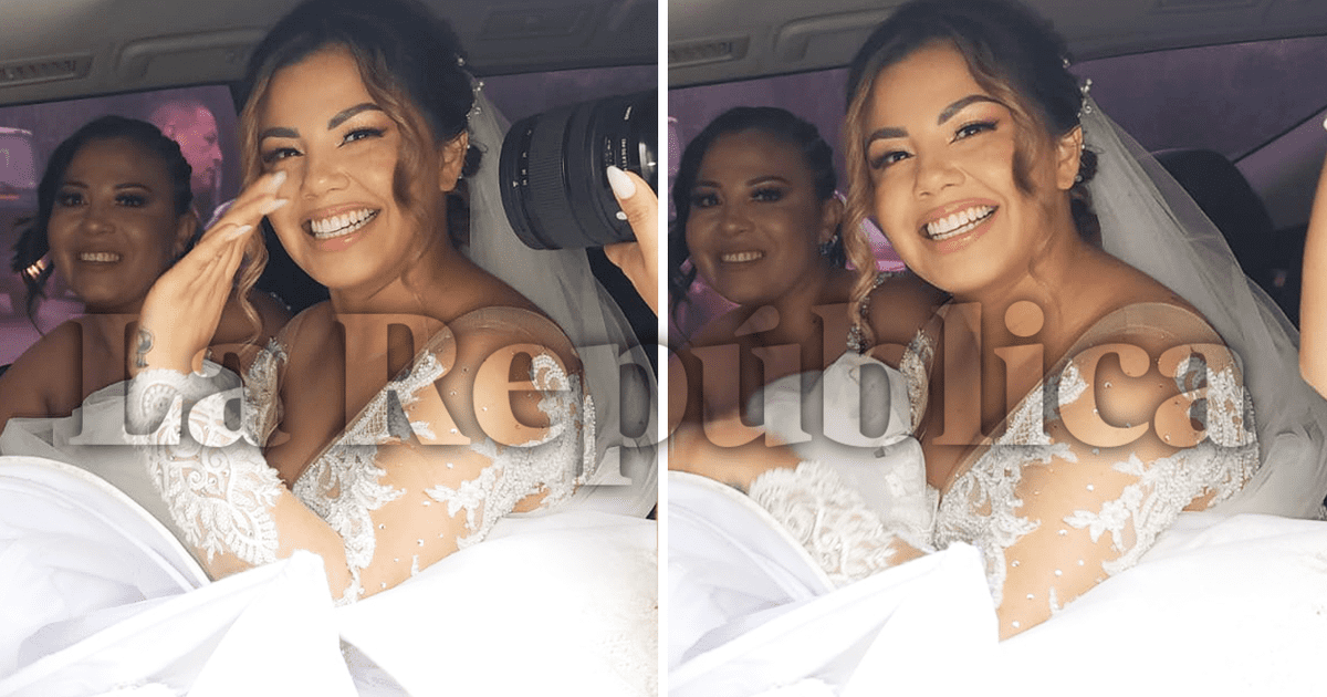 Estrella Torres already looks white: these are the first photos before her wedding