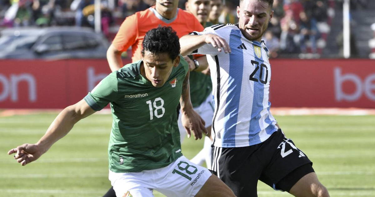 Bolivia Cayó Goleada 3-0 Ante Argentina En La Paz Por La Fecha 2 De Las ...