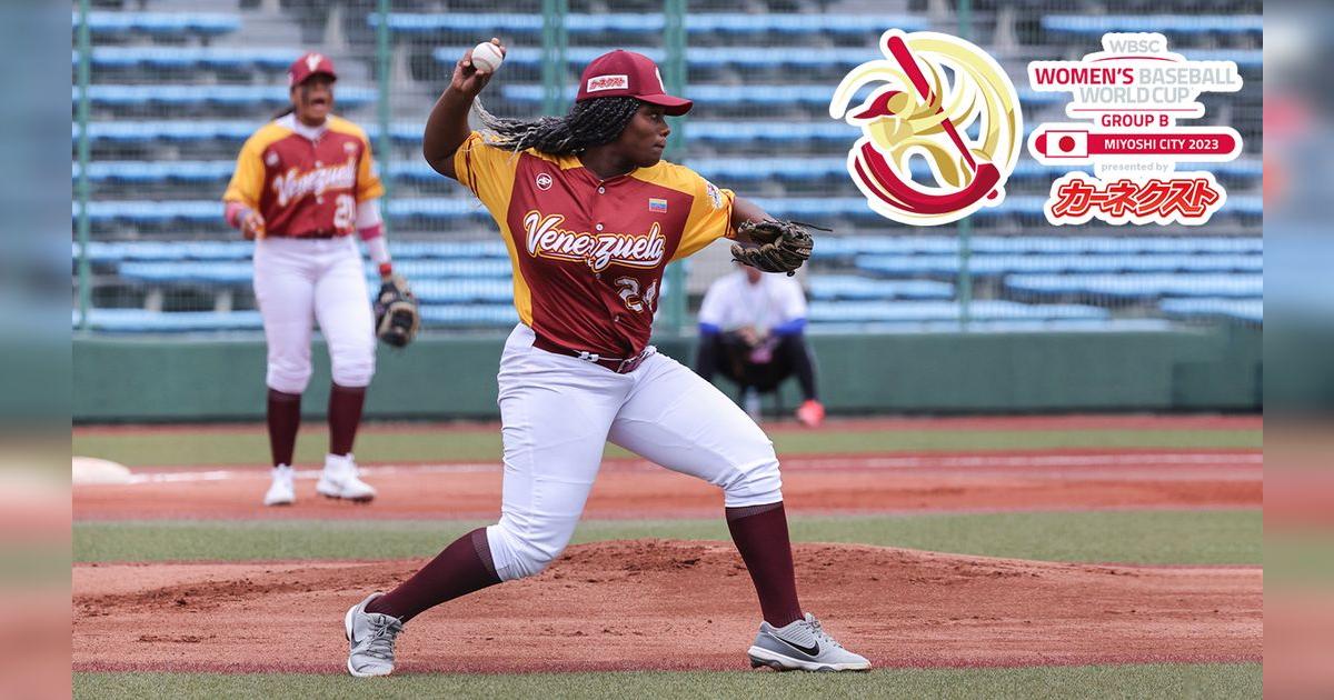 Venezuela en el Mundial de Béisbol Femenino 2023: revisa el cronograma ...