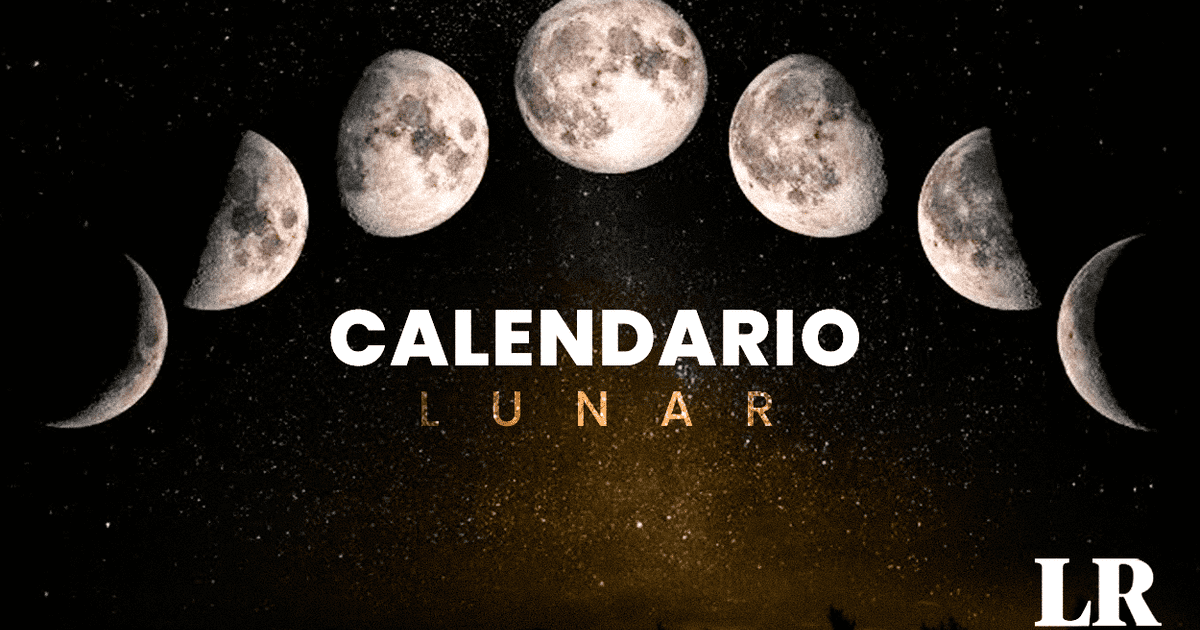 Calendario Lunar Septiembre 2023 Fechas de Fases lunares, Luna Llena y