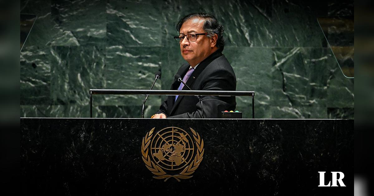 El incómodo momento que pasó Gustavo Petro durante su discurso en la ...