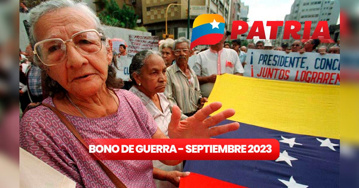 Pago Bono de Guerra septiembre 2023: retraso en los desembolsos ...